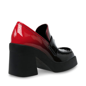 UTMOST-SM BLK/RED - Mocassini con Tacco Alto Donna Neri / Multicolore SMSUTMOST-SM-BLKRED . STEVE MADDEN 