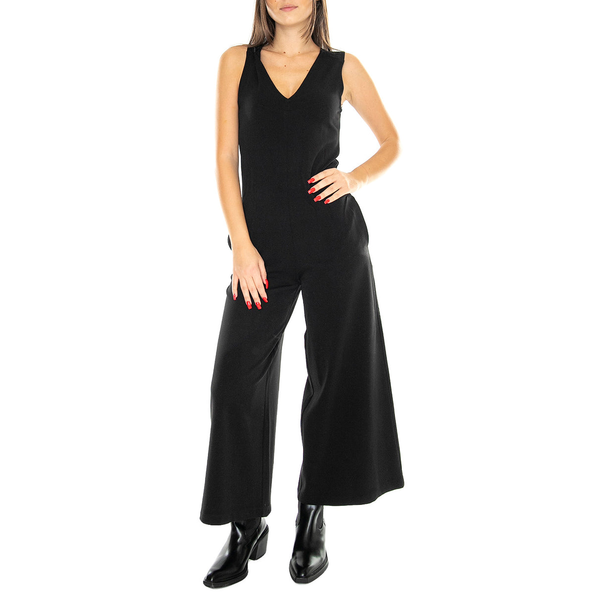 Tuta Donna Nero Diamante 321SD15027-S3000 . ALESSIA SANTI 