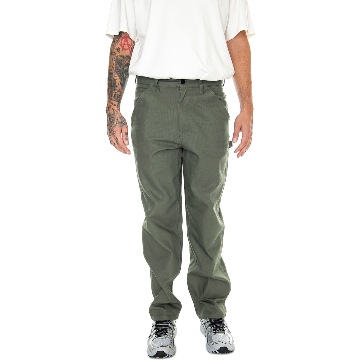 Canvas Carpenter Beetle - Pantaloni Uomo Verdi 6080113-19-0312 . CAT 