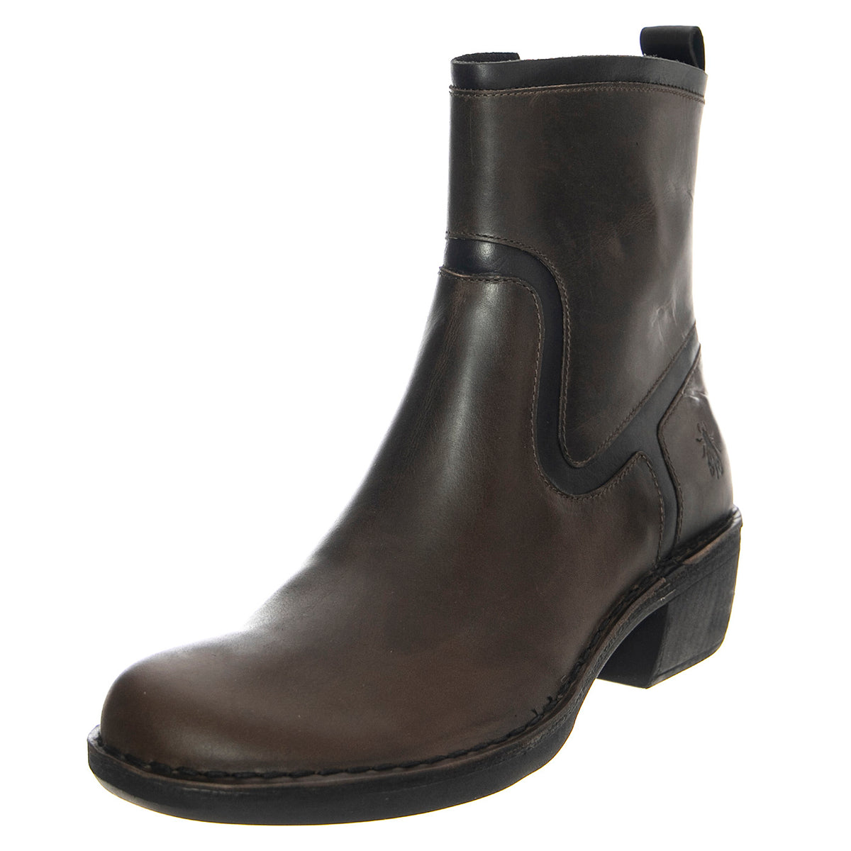 W' Miziq02fly Rug Diesel / Black Boots - Stivali Donna Neri P211102002 . FLY LONDON 