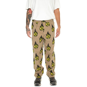 Flamin Easy Pant Oatmeal - Pantaloni Uomo Multicolore PT00300-OATML . HUF 