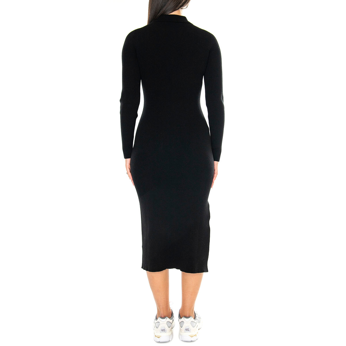 Abitino EF0632-031 - Vestito Donna Nero EF0632-031 . LACOSTE 