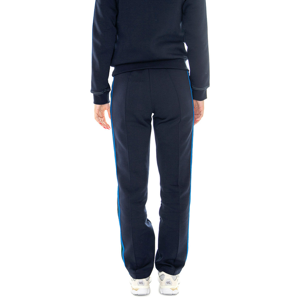 Pant.Tuta XF1647-166 Blue Pants - Pantaloni Donna Blu XF1647-166 . LACOSTE 