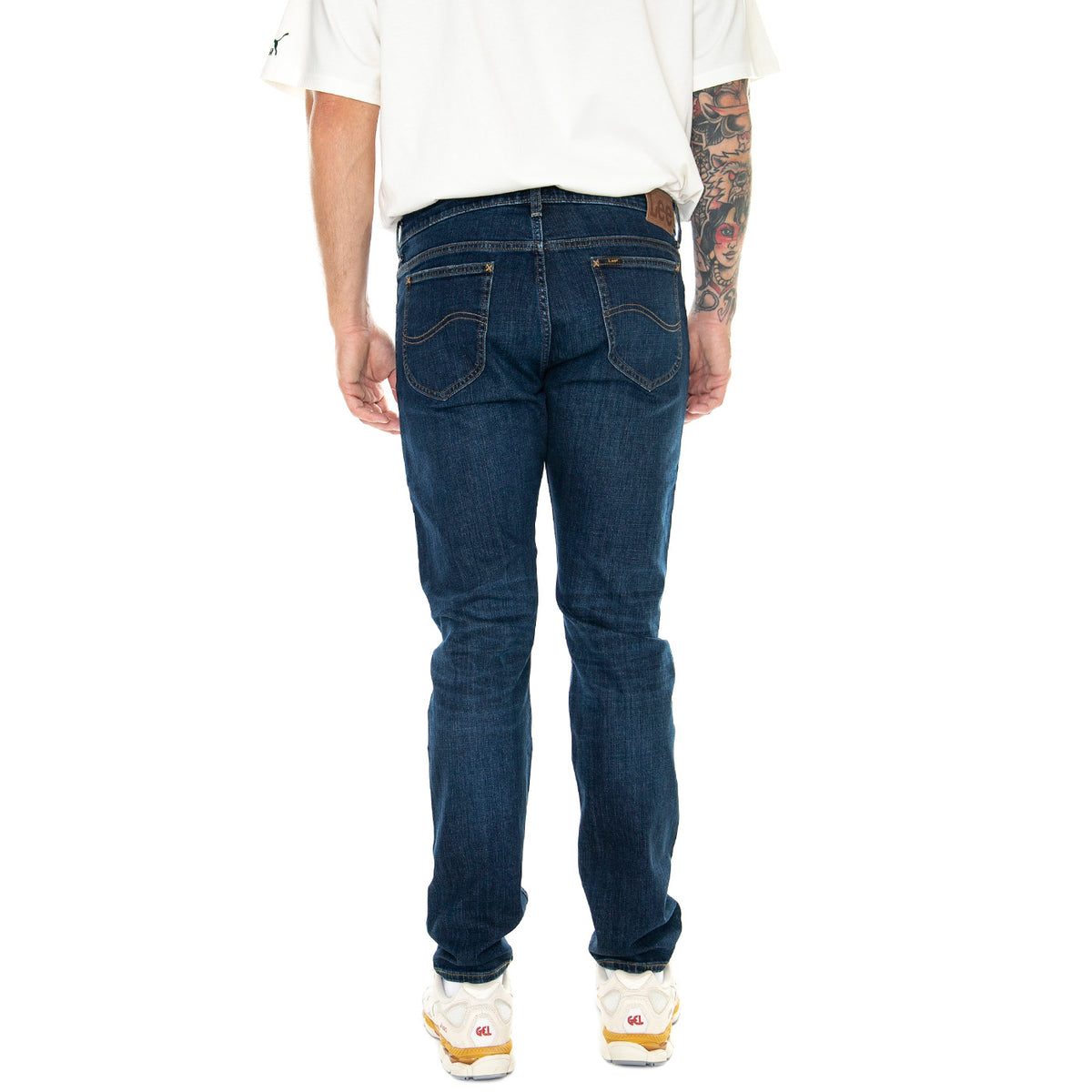 Rider Hero Denim Jeans - Pantaloni Denim Jeans Uomo Blu 112342257 . LEE 