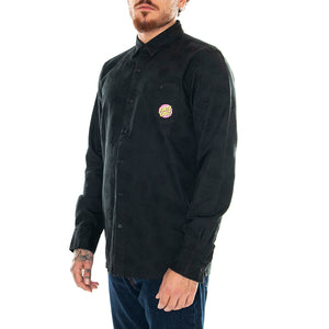 M' McCoy Donut Dog Shirt Black - Camicia Uomo Nera McCoy Donut Dog Shirt Black . SANTA CRUZ 