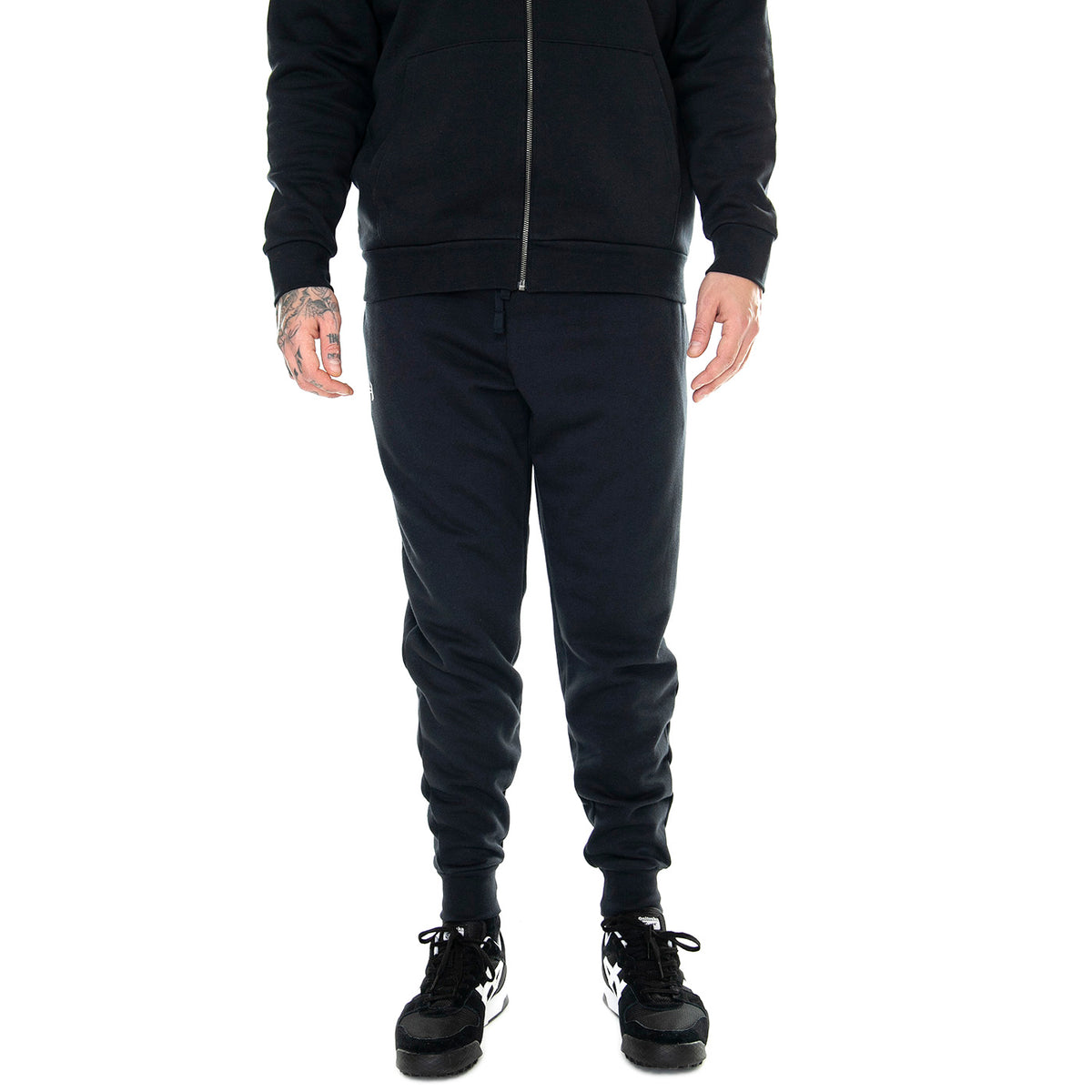 UA Rival Fleece Joggers Black - Pantaloni Uomo Neri 77-1379774-1 . UNDER ARMOUR 