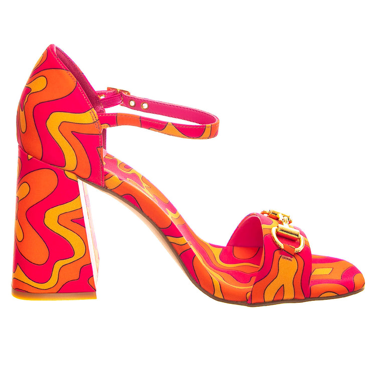 Pop-Star-B Fuchsia Multi Print - Sandali Donna Multicolore JCSJCD-176-2-03-FUC . JEFFREY CAMPBELL 