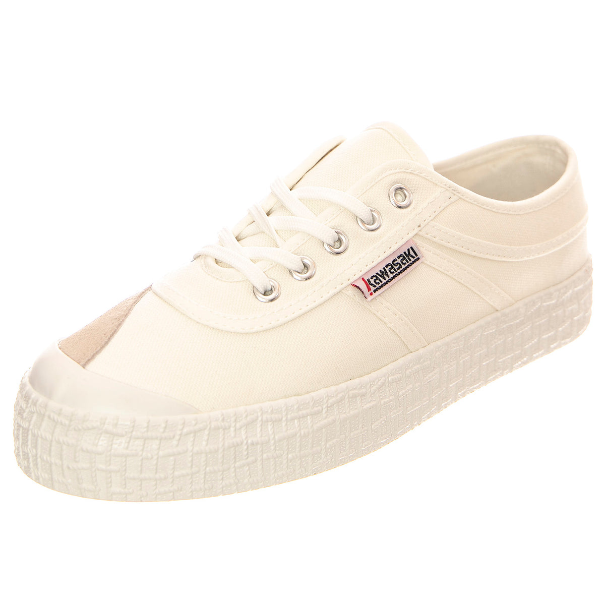 Original 3.0 White - Scarpe Stringate Profilo Basso Uomo Bianche KWS232427-1002 . KAWASAKI 