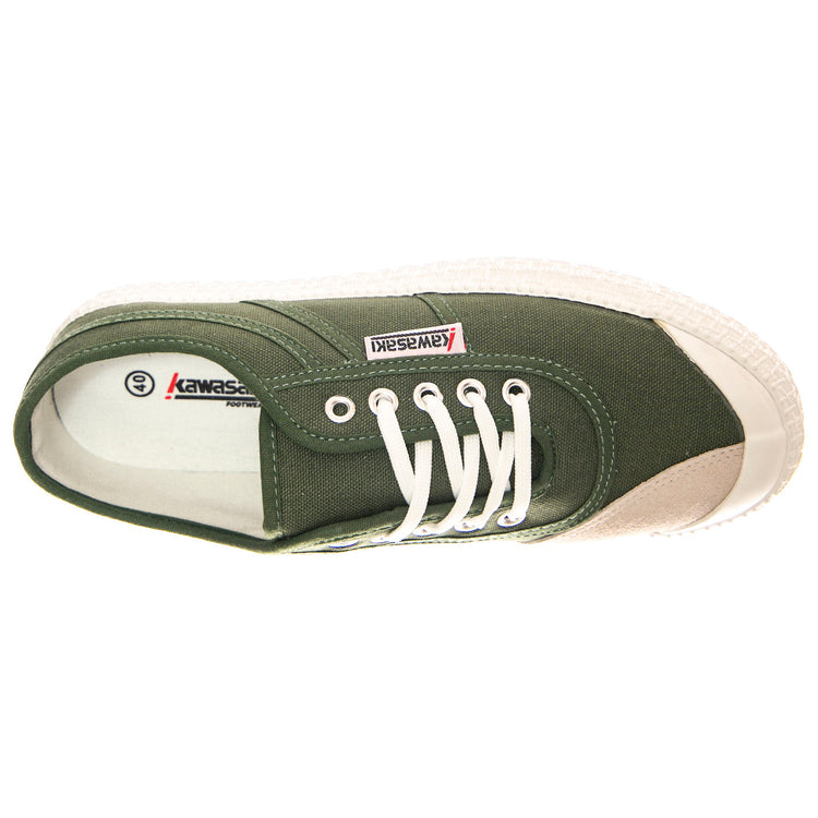 Original 3.0 Black Forrest - Scarpe Stringate Profilo Basso Donna Verdi KWS232427-3026 . KAWASAKI 
