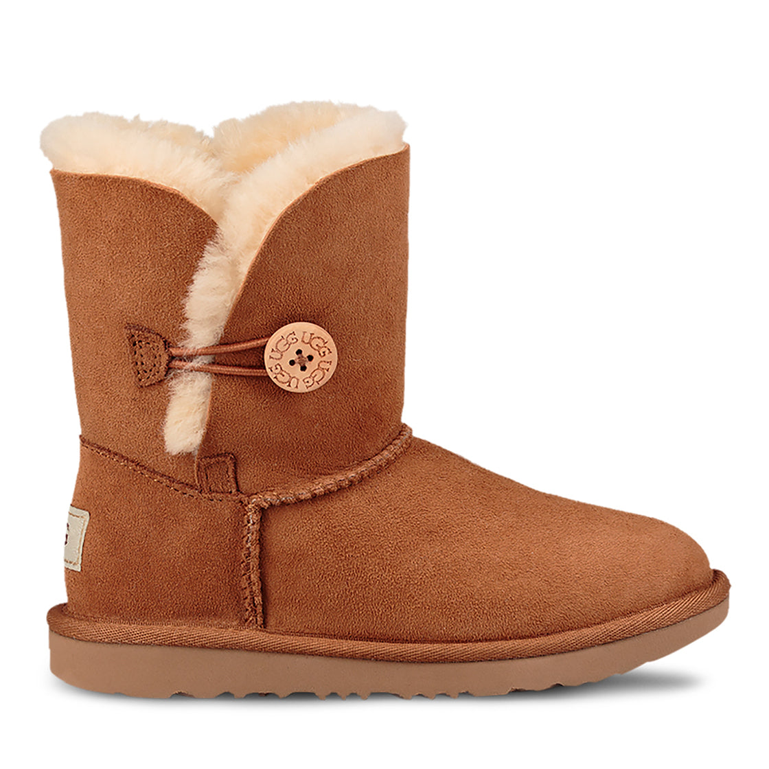 Bailey Button Chestnut II - Stivaletti Bambino / Bambina Marroni UGKBLBCN1017400K . UGG 
