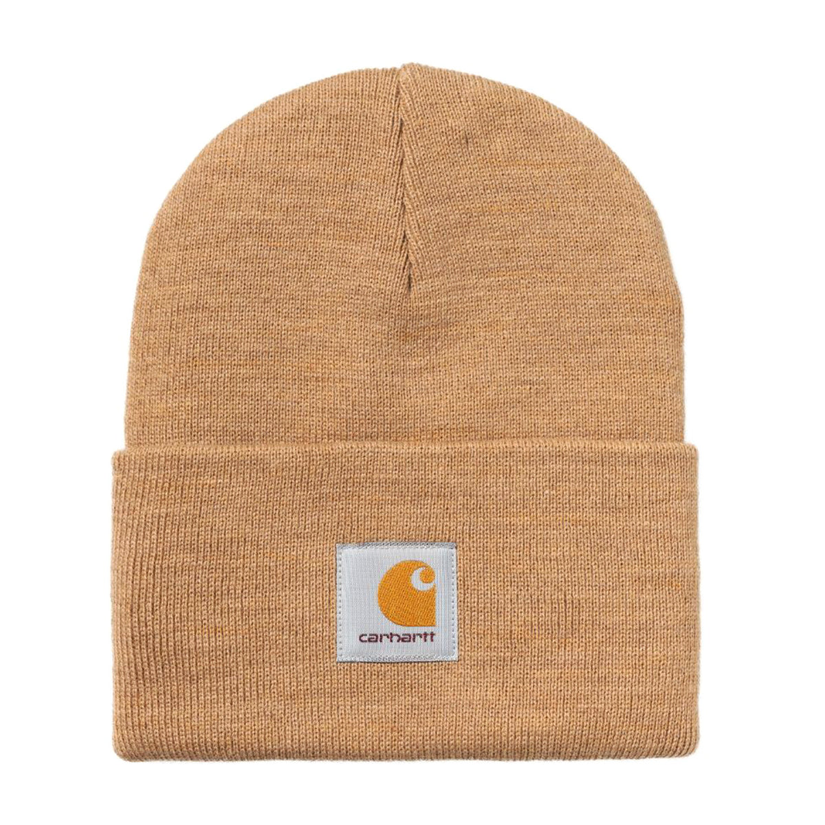 Acrylic Watch Hat Peanut Heather - Cappellino a Cuffia Marrone I020175.2ITXX . CARHARTT WIP 