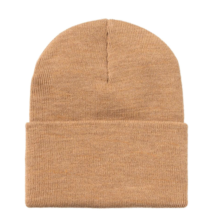 Acrylic Watch Hat Peanut Heather - Cappellino a Cuffia Marrone I020175.2ITXX . CARHARTT WIP 