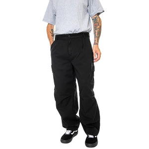 COLE CARGO PANT BLACK GARMENT DYED - Pantaloni Uomo Neri I031218-89GD . CARHARTT WIP 