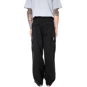 COLE CARGO PANT BLACK GARMENT DYED - Pantaloni Uomo Neri I031218-89GD . CARHARTT WIP 