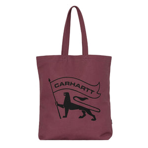 Stamp Tote Dusty Fuchsia / Black - Borsa Shopping Bag Bordeaux I033629.2B0XX . CARHARTT WIP 