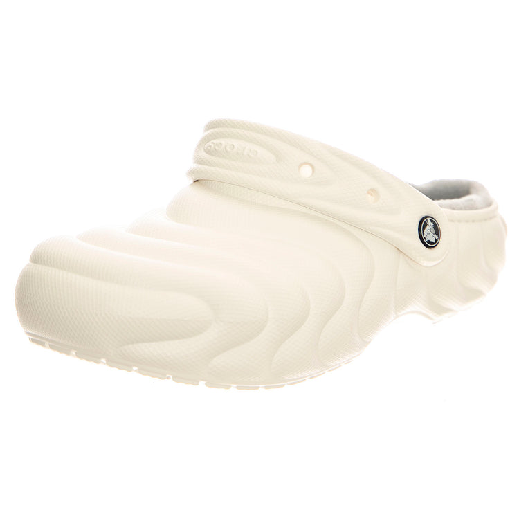 Classic Lined Overpuff Clog WHI - Sandali Uomo Bianchi CR.210059-WHI . CROCS 
