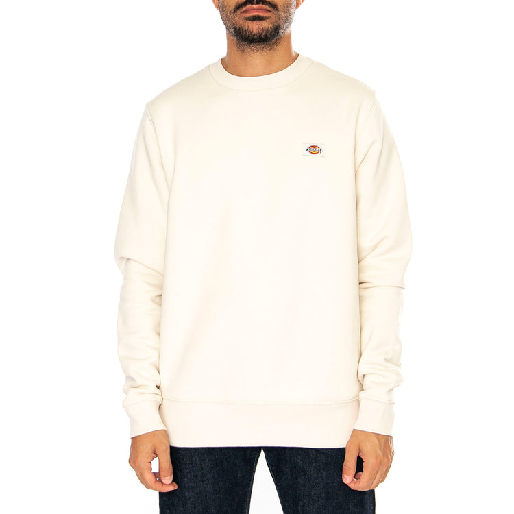 Oakport Sweatshirt Whire Cap Gray - Felpa Girocollo Uomo Bianca DK0A4XCEF901 . DICKIES 