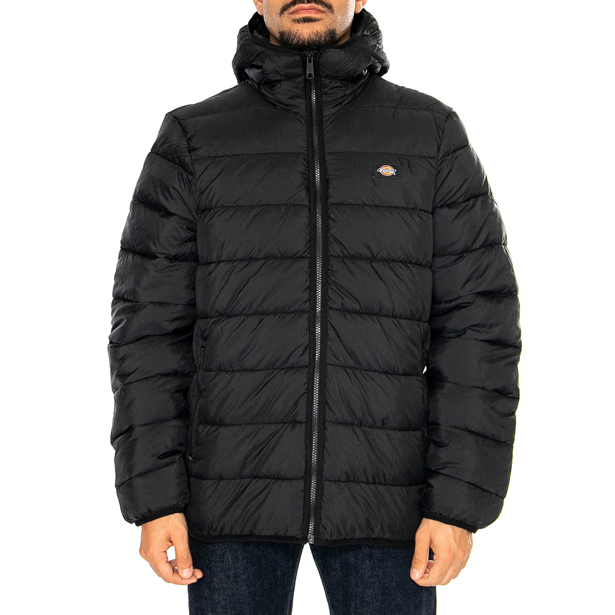 Waldenburg Mid Layer Black - Giacca con Cappuccio Uomo Nera DK0A4Y3XBLK1 . DICKIES 
