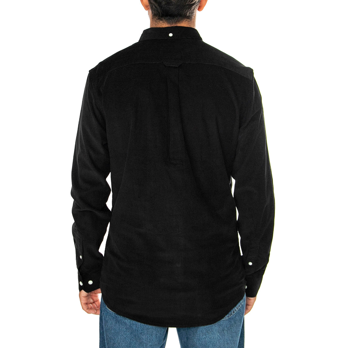 Fontella Slim Fit Shirt Black - Camicia Uomo Nera F4WF9017-010 . FARAH 