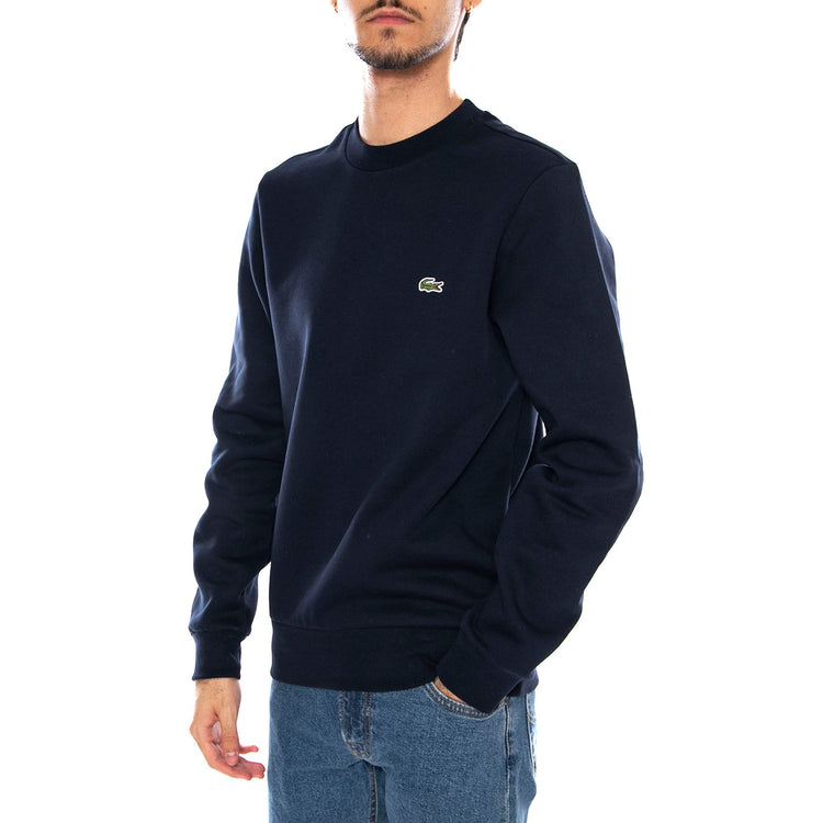 Sweatshirt SH9608-166 - Felpa Girocollo Uomo Blu SH9608-166 . LACOSTE 