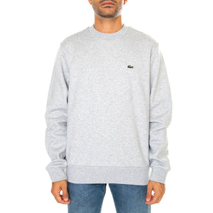 Sweatshirt SH9608-CCA - Felpa Girocollo Uomo Grigia SH9608-CCA . LACOSTE 