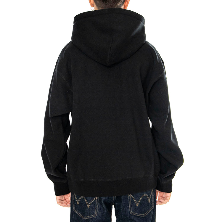 Established Works Bold Zip Hood II Fleece Black - Felpa Uomo Nera 112460022-BLACK . OBEY 