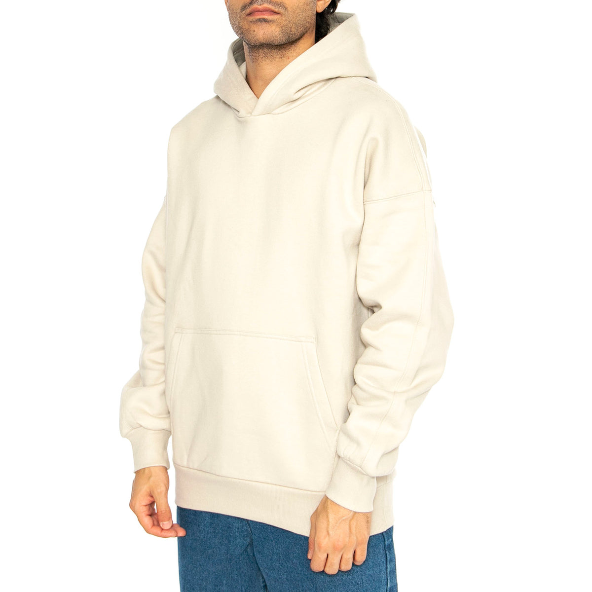 Onsand Silver Beige Hoodie - Felpa con Cappuccio Uomo Beige 22026661BG . ONLY & SONS 