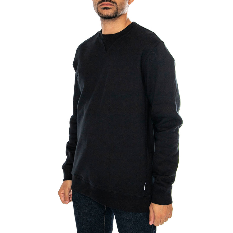 Dan Life Reg Heavy Sweat Crew Black - Felpa Girocollo Uomo Nera 22029902-4523804 . ONLY & SONS 