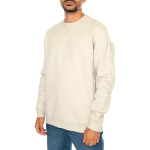 Dan Life Reg Heavy Sweat Crew Silver Lining - Felpa Girocollo Uomo Beige 22029902-4523806 . ONLY & SONS 