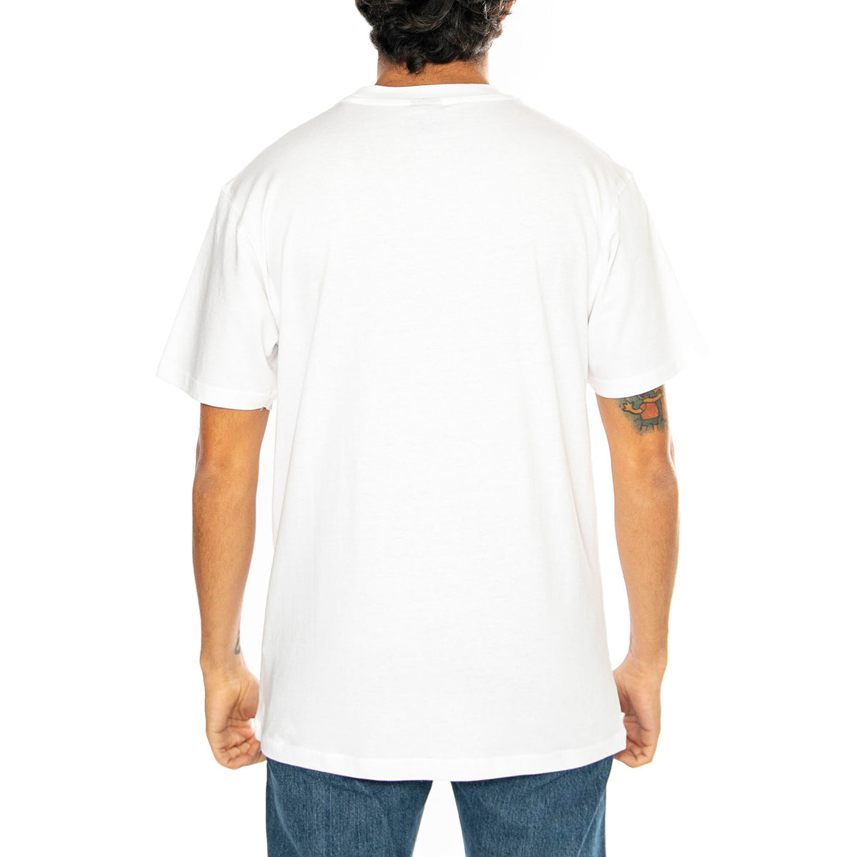 Sommer Sparrow Front White - Maglietta Girocollo Uomo Bianca SCA-TEE-11458 . SANTA CRUZ 