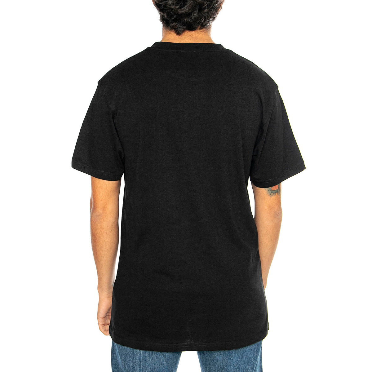 Sommer Sparrow Front  Black - Maglietta Girocollo Uomo Nera SCA-TEE-11470 . SANTA CRUZ 