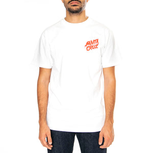 Meek Concrete Slasher XL White - Maglietta Girocollo Uomo Bianca SCA-TEE-11662 . SANTA CRUZ 
