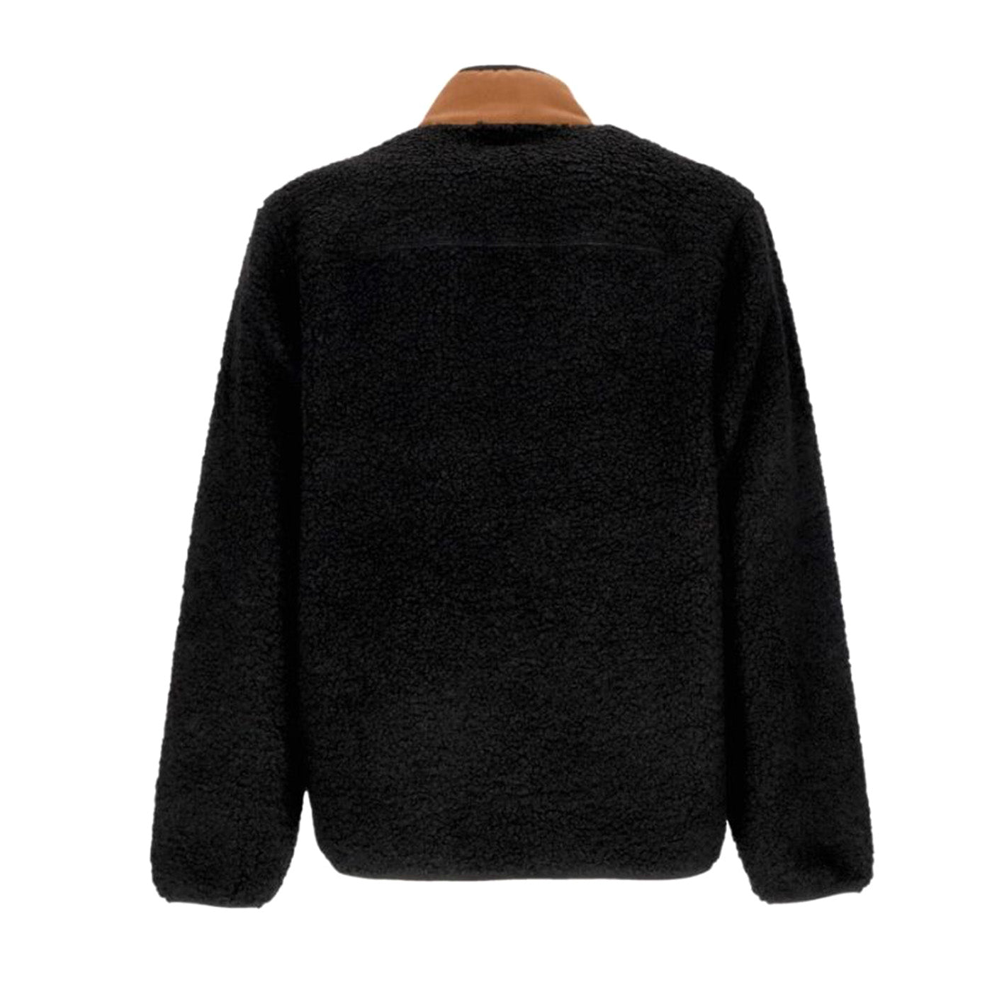 FULL ZIP SHERPA BLACK - Giacca Uomo Nera 6040068-10158 . CAT 