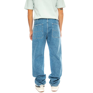 Work Pant Blue - Pantaloni Denim Jeans Uomo Blu I032822.01.X1. . EDWIN 