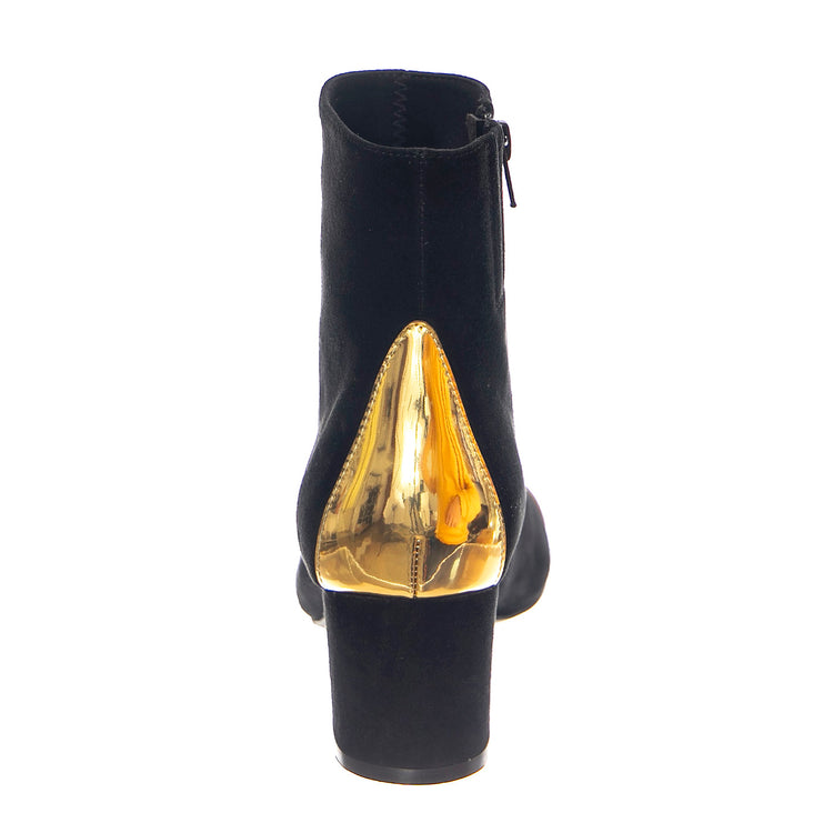 Towards Black Suede Gold - Stivaletti Donna Neri / Oro JCTOWARDS-BLK-SUE . JEFFREY CAMPBELL 