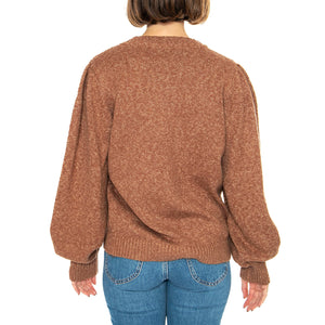 Gunnva 9249 Aztec - Maglione Donna Marrone 207309249-1130 . MINIMUM 