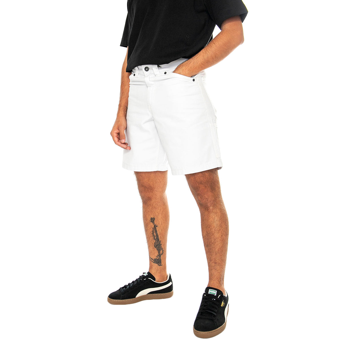 Workwear Carpenter Shorts Nimbus Cloud - Bermuda Uomo Grigi PFD0357-F57 . PENFIELD 