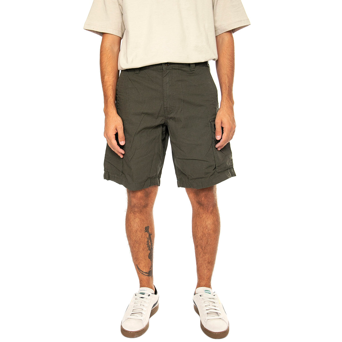 P Bear Vargo Shorts Forest Night - Bermuda Cargo Uomo Verdi PFD0374-407 . PENFIELD 