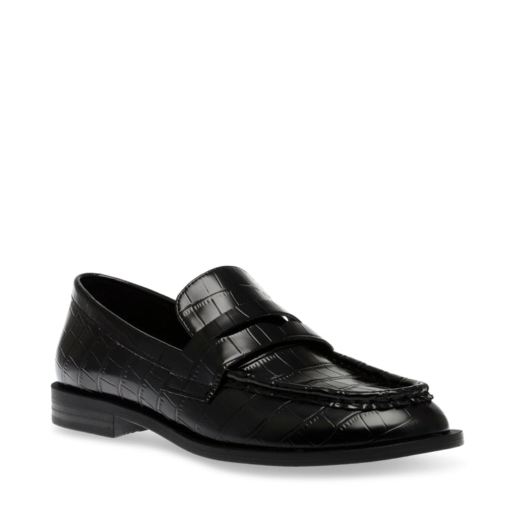 HARLEM BLK CROCO - Mocassini Donna Neri SMSHARLEM-66 . STEVE MADDEN 
