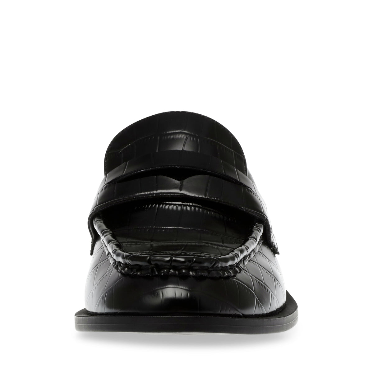HARLEM BLK CROCO - Mocassini Donna Neri SMSHARLEM-66 . STEVE MADDEN 