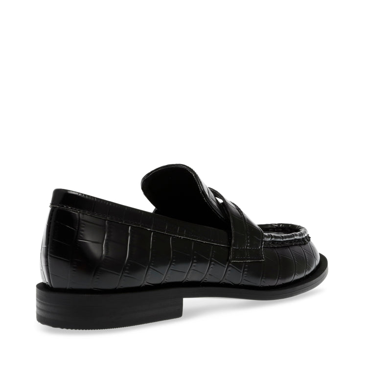 HARLEM BLK CROCO - Mocassini Donna Neri SMSHARLEM-66 . STEVE MADDEN 
