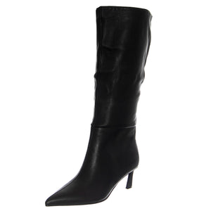 Lavan Black Leather - Stivaletti Donna Neri SMSLAVAN-BLK . STEVE MADDEN 