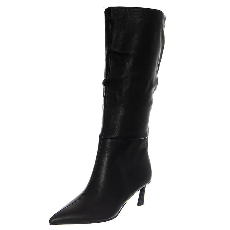 Lavan Black Leather - Stivaletti Donna Neri SMSLAVAN-BLK . STEVE MADDEN 