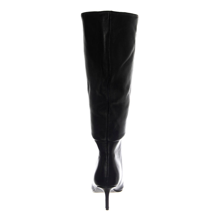 Lavan Black Leather - Stivaletti Donna Neri SMSLAVAN-BLK . STEVE MADDEN 
