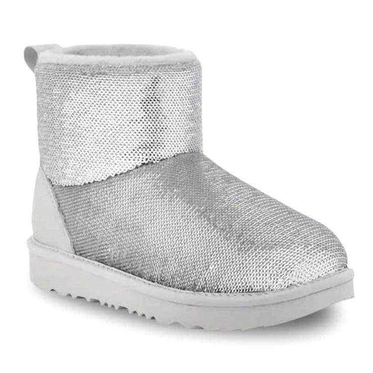 T CLASSIC MINI MIRROR BALL SILVER - Stivaletti Bambini Argento T-1143708-SLVR . UGG 