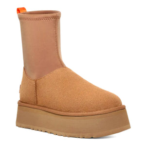 UGG® W CLASSIC DIPPER CHESTNUT - Stivali Donna Marroni W-1144031CHE . UGG 