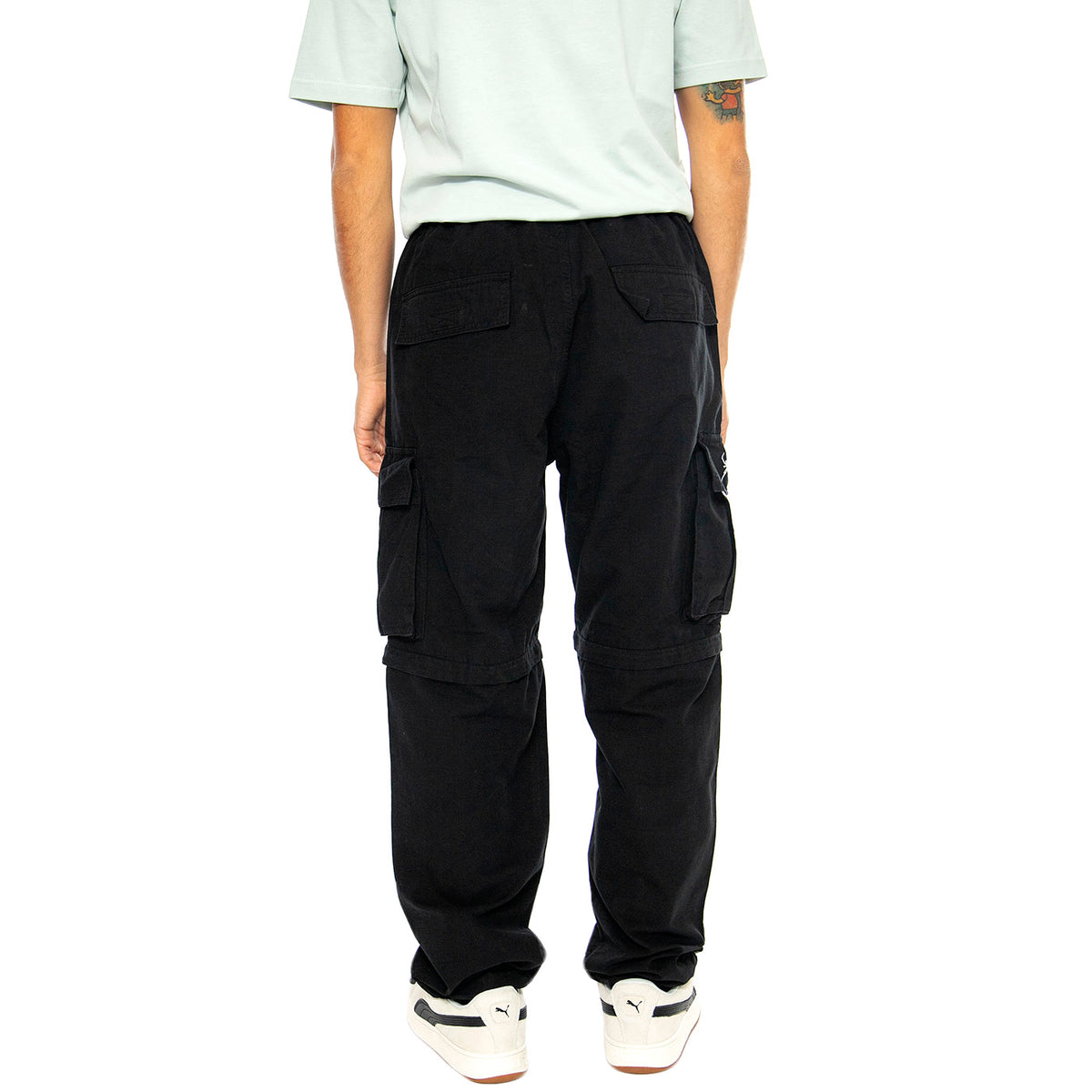 Hunter Pant Boiler Black - Pantaloni Uomo Neri HUNTER PANT BOILER - BLACK . WASTED PARIS 