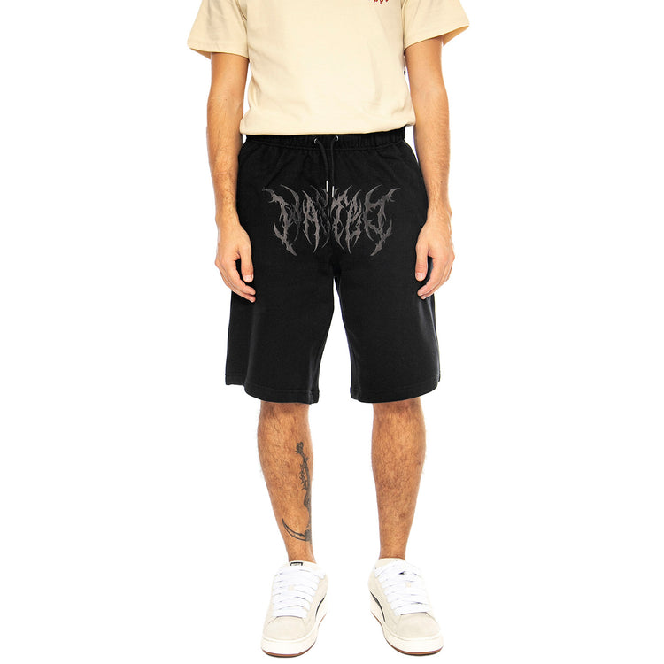 Short Snatch Black - Bermuda Uomo Neri SHORT SNATCH - BLACK . WASTED PARIS 