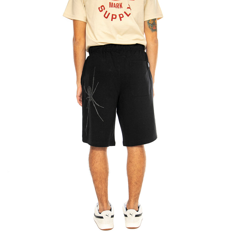 Short Snatch Black - Bermuda Uomo Neri SHORT SNATCH - BLACK . WASTED PARIS 