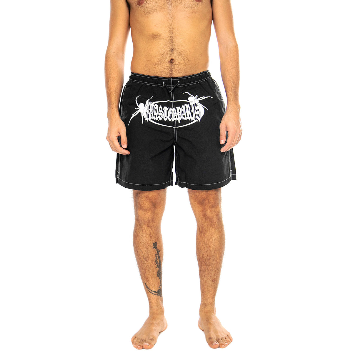 Swimsuit Boiler Black - Costume da Bagno Uomo Nero SWIMSUIT BOILER - BLACK . WASTED PARIS 